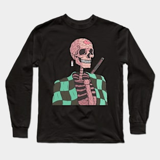 Kamado Skeleton Long Sleeve T-Shirt